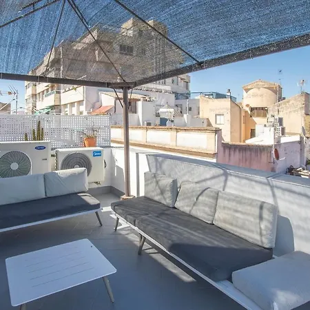 Atico Centrico Con Parking El Arenal Апартаменты *
