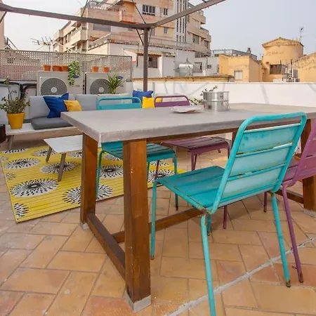 Apartamento ático Céntrico, Jacuzzi Y Parking El Arenal